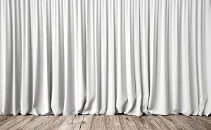 presentation background with soft curtains of velvet